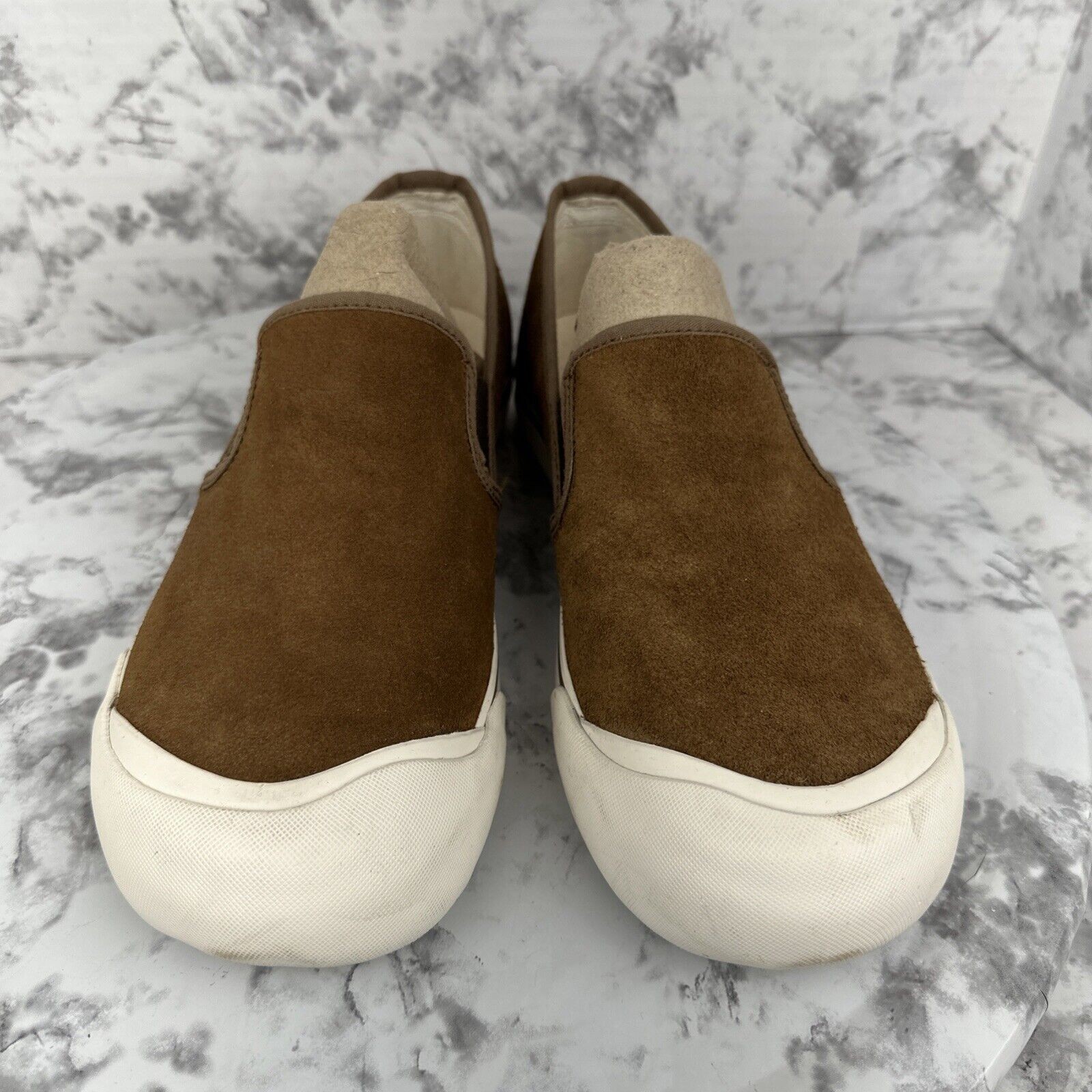 Sneaker slip on Keen uomo Coronado III taglia 10 5 marrone scamosciato casual comode