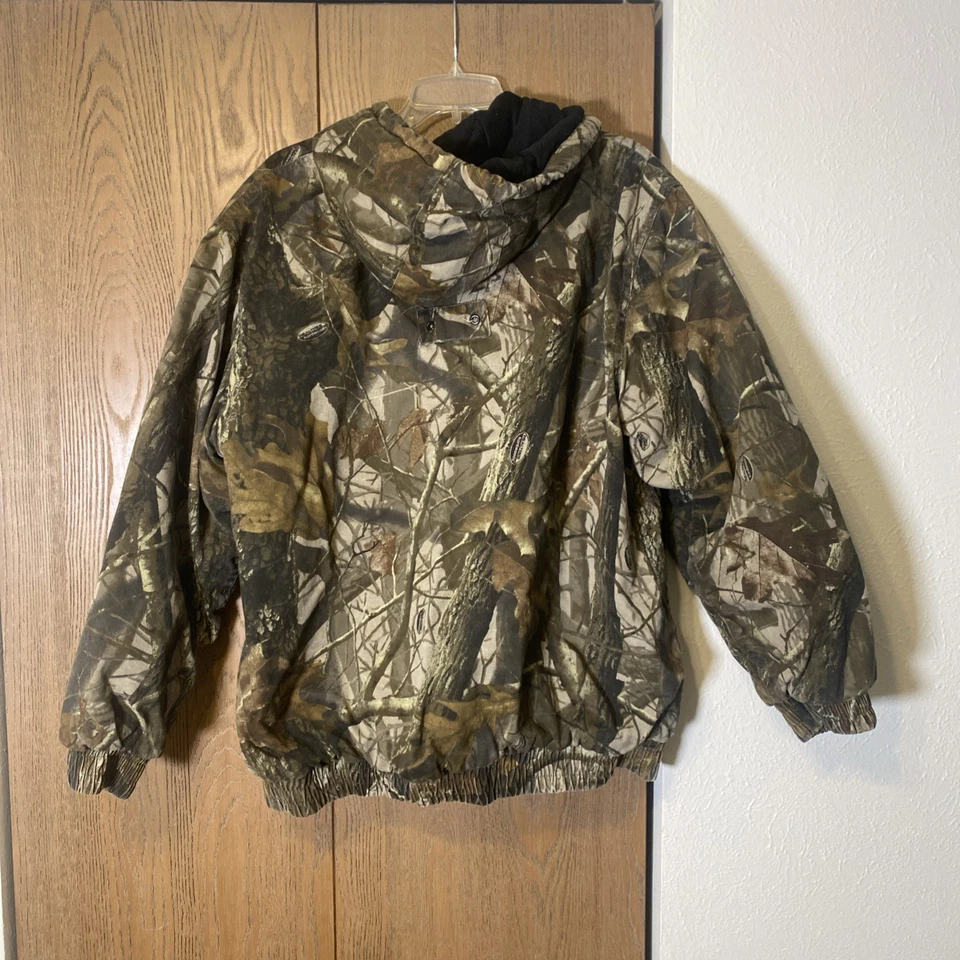 Outfitters Ridge Zip Coat Jacket Camo Hunting Work L 42-44 insulated - Image 4 of 4