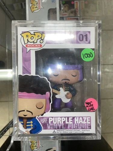 FUNKO POP Rocks PURPLE HAZE JIMI HENDRIX 01 VAULTED OG Music 2010 Radio Days HTF