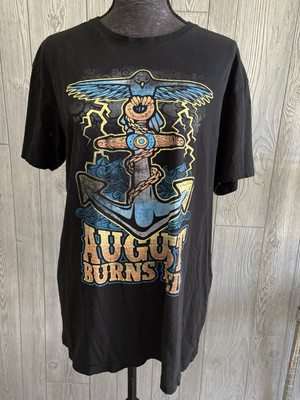 Bandmerch Women Size XL Black August Burns Red Top