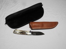 R.W. Loveless Maker Drop Point Double Nude Knife and Sheath #647