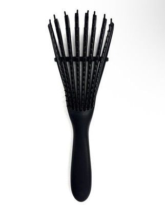 Swissco Flex Detangler Brush for Thick Curly Hair - Black - New With Tags