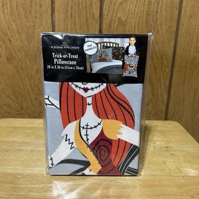 Nightmare Before Christmas Sally Trick Treat Pillowcase w/Handles 20x30  NEW
