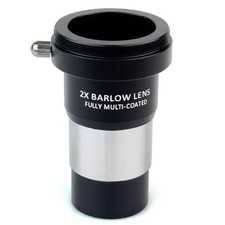 1.25inch 2x Barlow Lens Fully Multi-Coated Metal with M42x0.75 Thread Interface
