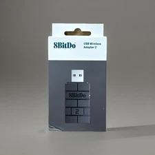 8Bitdo Wireless USB Adapter for Switch, Windows, Mac & Raspberry Pi - Black
