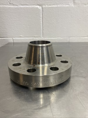 WELD NECK FLANGE 2'', Class 600, Sch 40, R23 SS304
