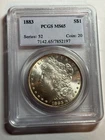 1883 P Morgan Silver Dollar PCGS MS65 Better Date