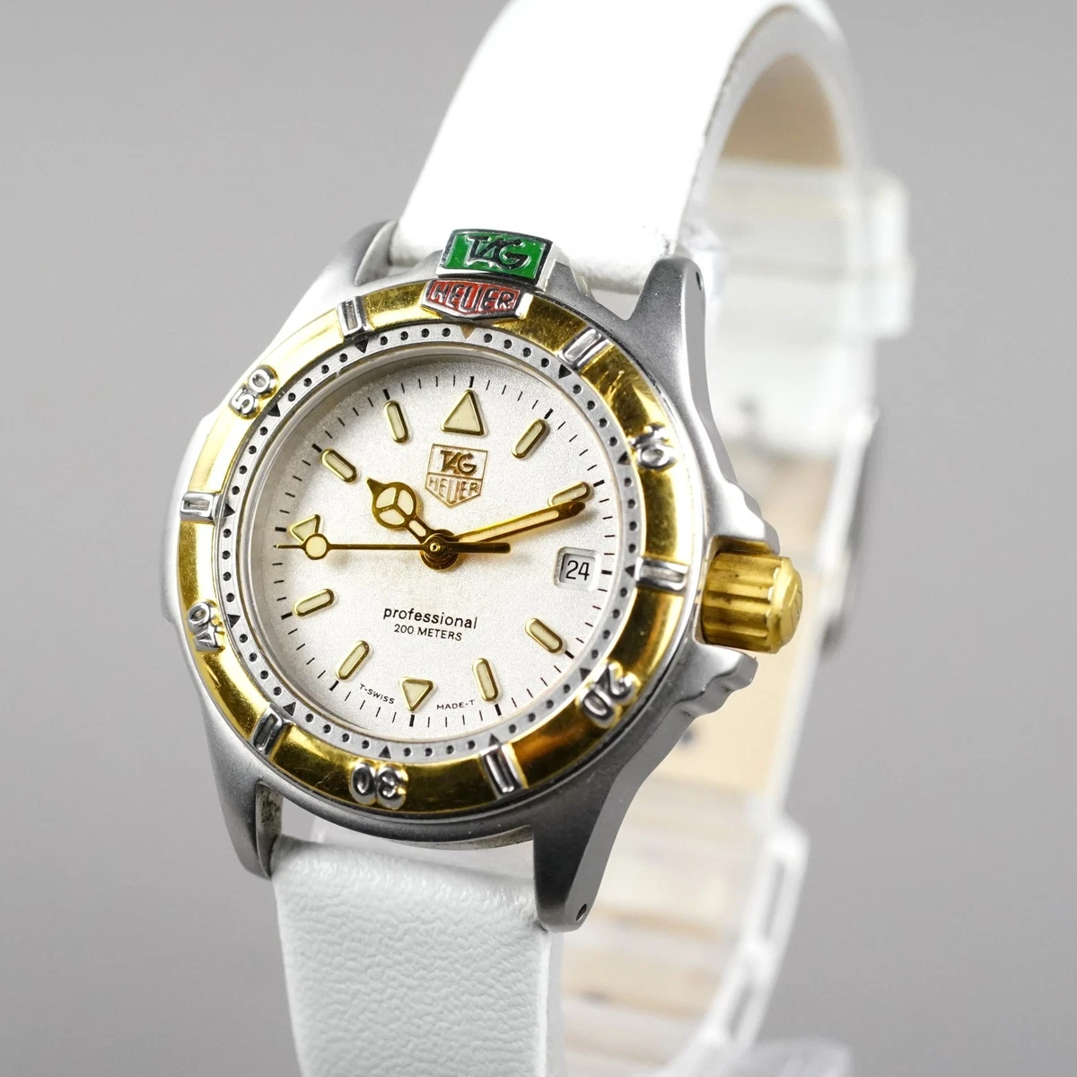 TAG Heuer Quartz 200 m (20 ATM) Water Resistance Wristwatches for