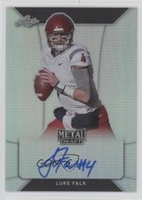 2018 Leaf Metal Draft Luke Falk #BA-LF1 Auto 3f2