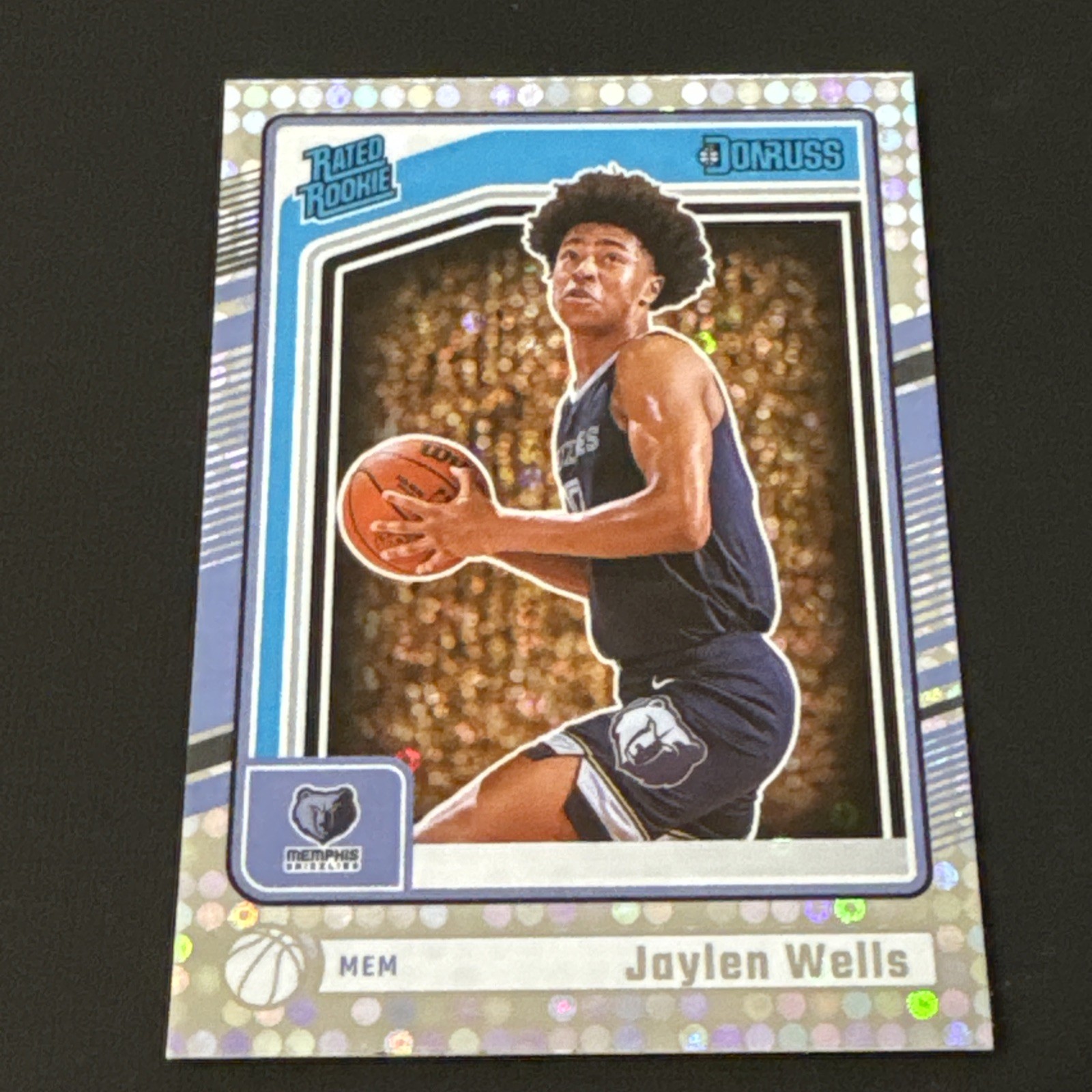 2024-25 Panini Donruss - Rated Rookie Jaylen Wells #245 (RC) Disco