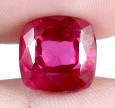 Natural Pink Malaya Garnet 12.05 Ct Cushion Gems Certified T12944 Tariff Free