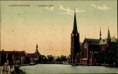 Ak Leidschendam Südholland, Leidsche kade - 4090601