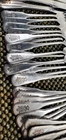 39 Pc Vintage Oneida Deluxe Stainless Flatware Silverware