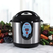 9.5 Qt. Electric Smart Pressure Cooker and Canner Digital Display with Timer New