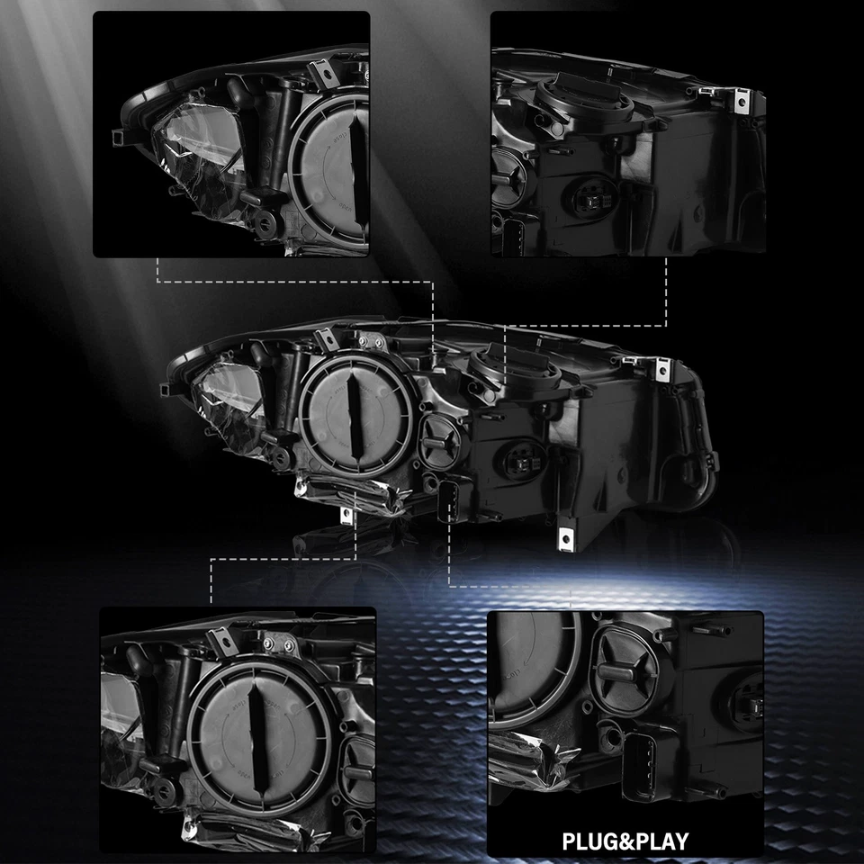  xDrive 车头灯发球杆 LH 侧【带 AFS】适用于 2011 - 2013 宝马 528i 530i 535i 550i — 第 4/4 张图片