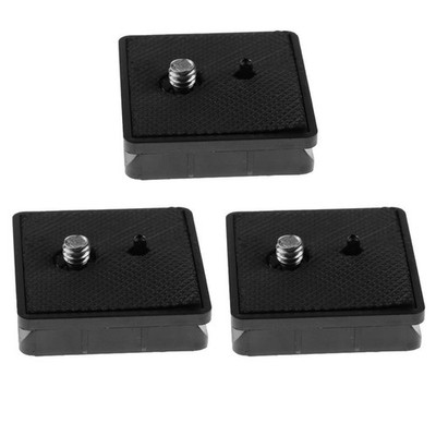 3x Camera Quick Release Plate Bracket for Tripod Mount