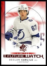 2024-25 SP Authentic #149 Declan Carlile Limited Red