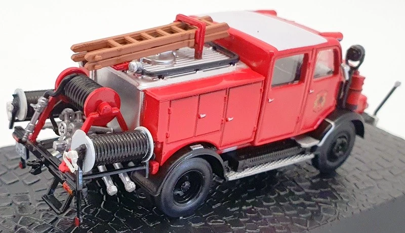 Atlas Edition 9cm Long Model Fire Truck 4144 116 - Horch H3A - Image 2 of 4