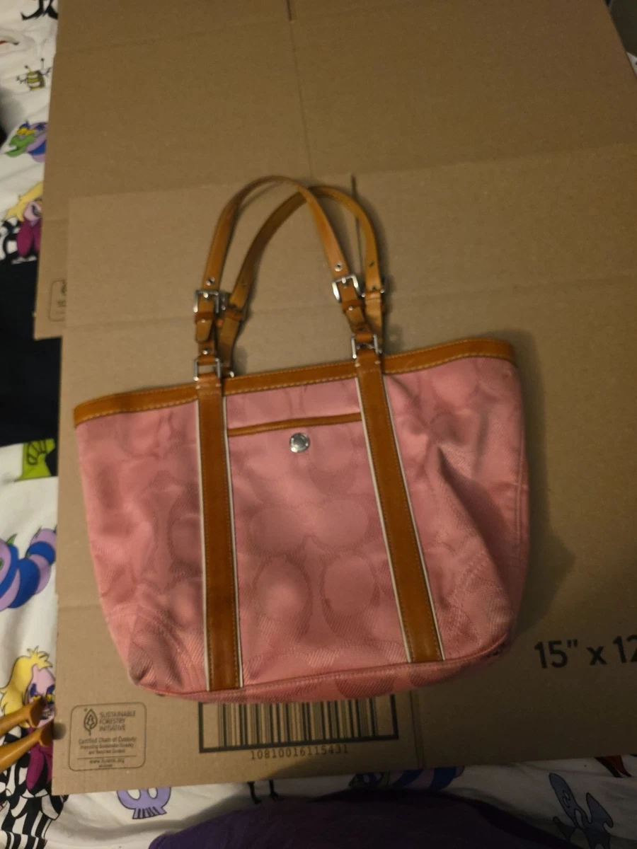 Coach Factory Pink Bags & Handbags for Women for sale | eBay