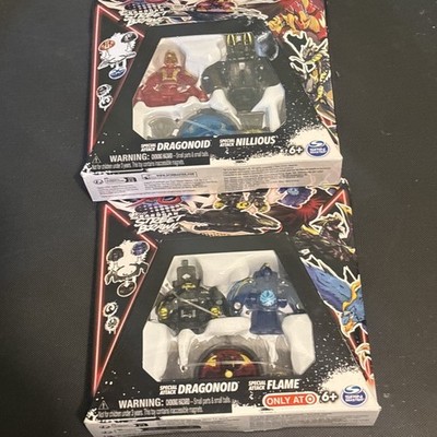 Bakugan Street Brawl Special Attack Dragonoid & Flame Target Exclusive + extra 