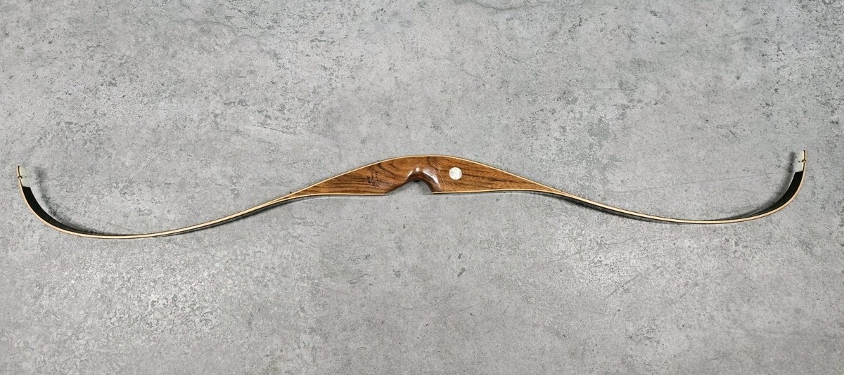 Vintage Bear Recurve Bow Grizzly Glass Powered 56