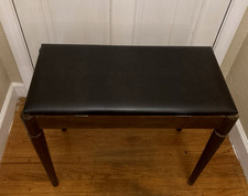 Vintage Kimball Piano Bench Wood Frame with B...