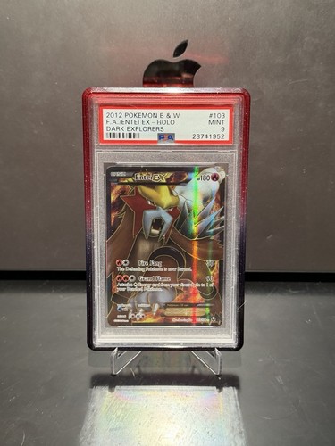 Entei-EX graded PSA 9 for sale on eBay