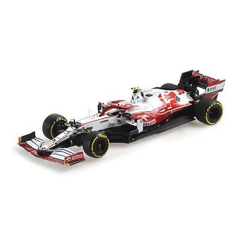 1:18 MINICHAMPS Alfa Romeo Orlen C41 Giovinazzi Bahrain F1 Gp 2021 117210199 - Immagine 2 di 2