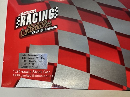 1996 Dale Earnhardt Jr Mom N Pops BGN Diecast Bank Action/RCCA 1:24 1 of 7500 - Picture 10 of 13