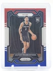 VICTOR WEMBANYAMA 2023-24 PRIZM RED WHITE BLUE ROOKIE #136 SPURS Q0631