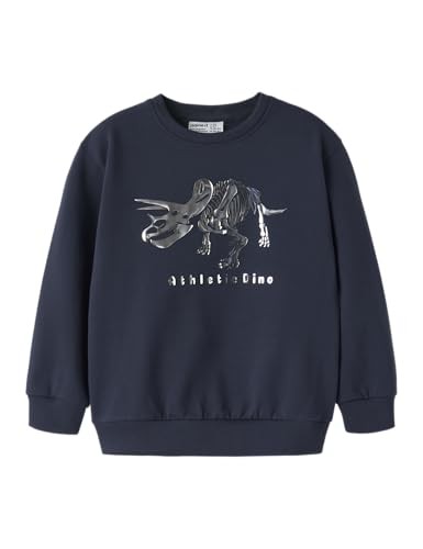 Sweatshirt Name IT Jungen Nmmfinn Ls Nreg Navy Blazer 116 Cm Baumwolle-image