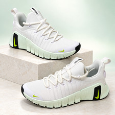 Nike Free Metcon 6 Women's Size 8 White Cyber Training Shoes FJ7126-111