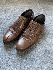 Clarks Men's Brown Leather Shoes Size 11 G