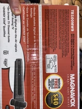 Magnavox TB100MW9 DTV Digital To Analog Converter Box w/ Remote NEW