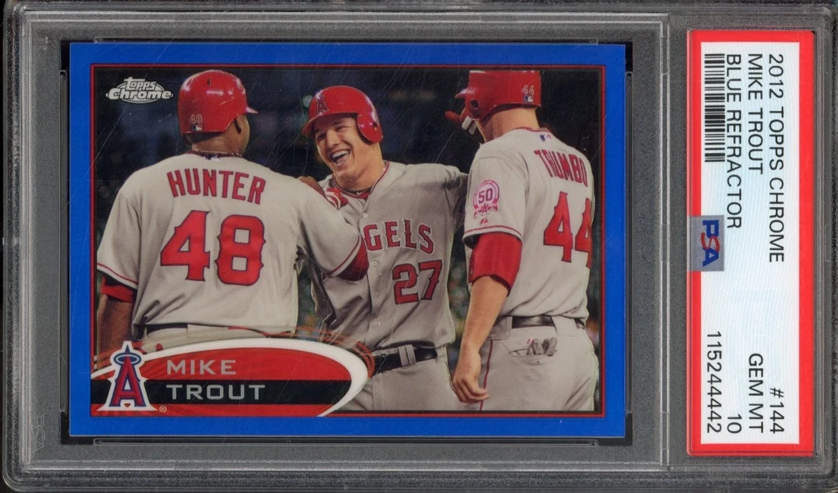 2012 Topps Chrome Mike Trout 10枚限定直筆サイン 2012 Topps Chrome - Mike Trout #144 for sale | eBay