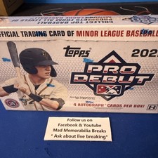 2022 TOPPS PRO DEBUT BASEBALL SEALED HOBBY BOX