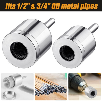 #ad Copper Pipe Cleaner 15 22mm for Electric Drill Bit Metal Plumbing Cleaning Brush $19.93