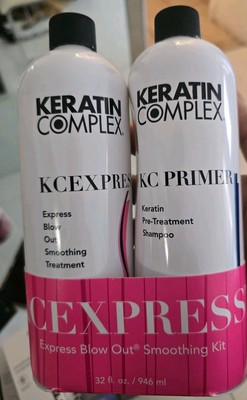 #ad Keratin Complex EXPRESS Blow Out Smoothing Treatment amp; Shampoo 16 x 2 = 32 Oz . $159.99