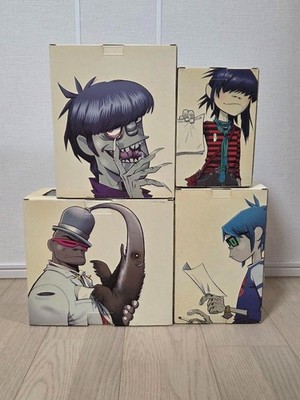 kidrobot Gorillaz Figures White Edition 2006 Set of 4 USED F/S | eBay