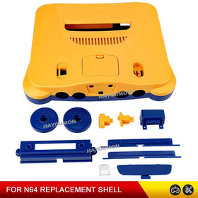 N64 transparent shell replacement 14 color options Nintendo 64