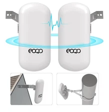 Point to Point 1.5KM Long Range Wireless Bridge with Bracket Mount for Starlink