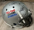 Barry Sanders Emmitt Smith Peterson Gore Signed Full Size Helmet Tristar COA