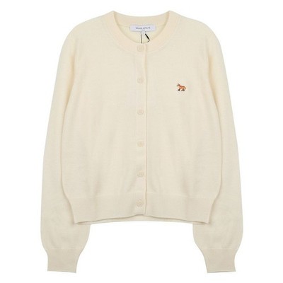 Maison Kitsune Baby Fox Merino Regular Strickjacke 156973135