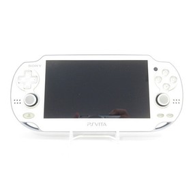 【Excellent】Sony PS Vita PCH-1000 Crystal White Wi-Fi Model Console only #Arr08/0