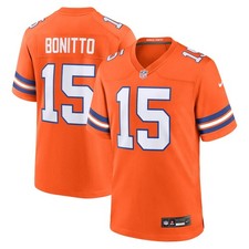 Denver Broncos Nik Bonitto #15 Nike Mile High Collection 1977 NFL Game Jersey