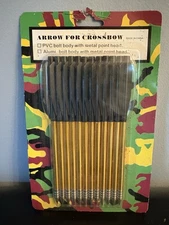 Aluminum Pistol Crossbow Arrows 50 - 80 Lbs NEW 12 ARROWS