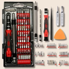62 in 1 Precision Screwdriver Set Computer Repair Tool Kit Magnetic Bit