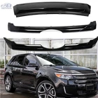 For Ford Edge 2011-2014 Glossy Black Front Upper & Center & Lower Grille 3PCS