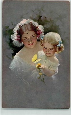 10669692 - Mutter und Kind Schmetterling Knoefel, L.
