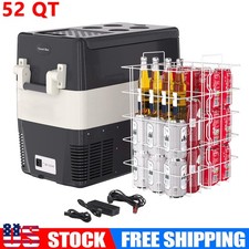 50 L Car Refrigerator 12V Portable Freezer Cooler for Truck/RV/SUV 110-240V AC